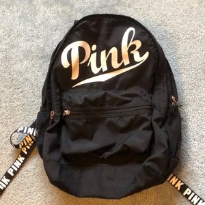 Pink backpack